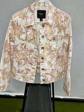 Floral Denim Jacket Nine West